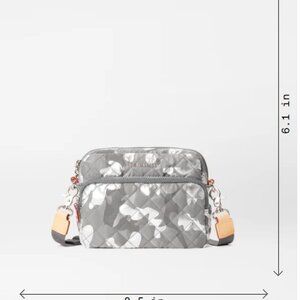 MZ Wallace Camo Metallic Camera Bag Like New!